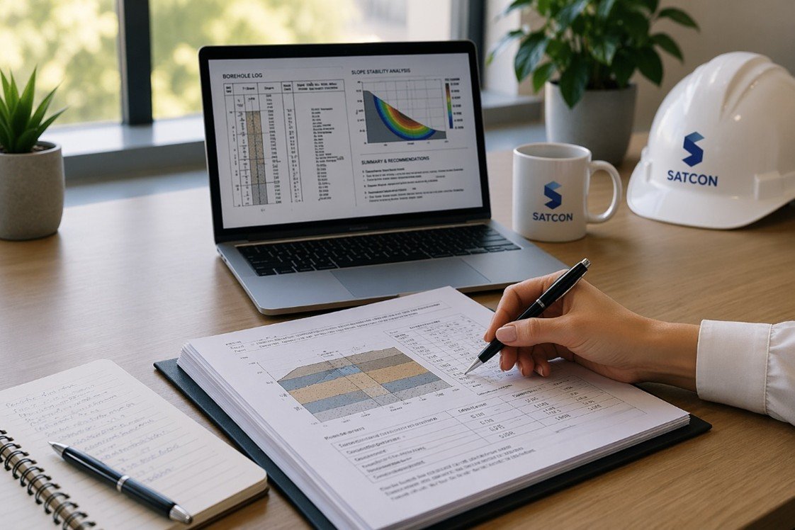 Geotechnical Review and Reporting service